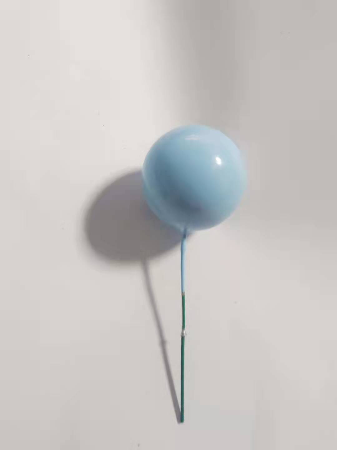 Internet celebridad decoración de la torta bola de oro Bola de plata Bola de colores bola transparente decoración plug-in fiesta de cumpleaños mesa de postre 10 Pack