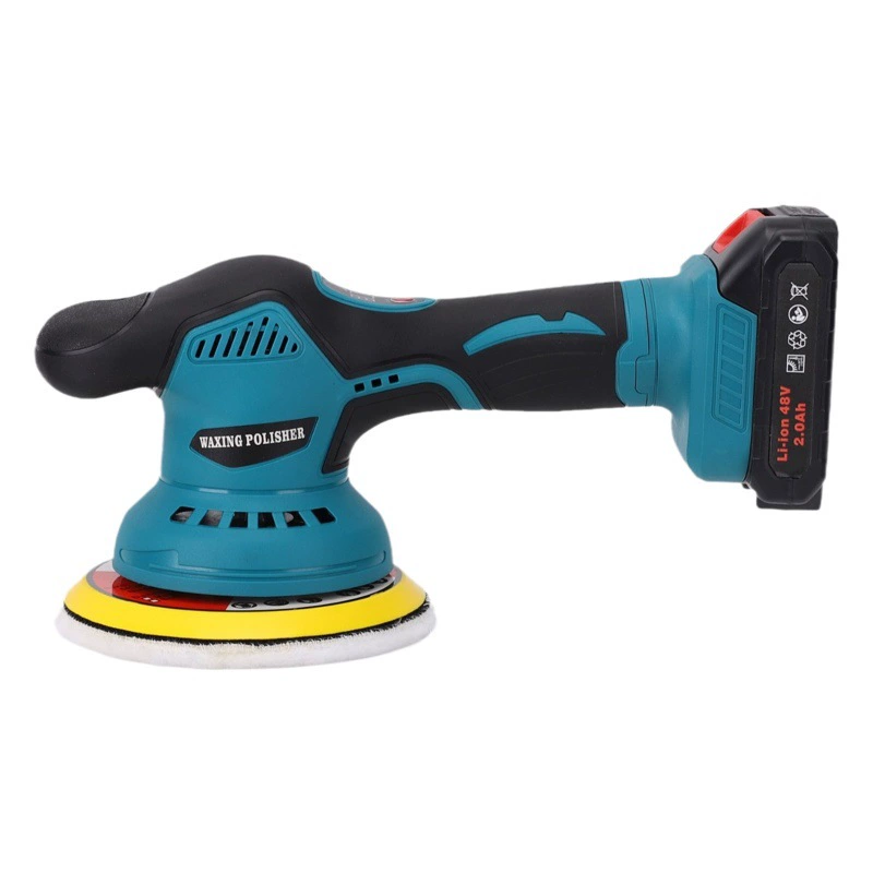 Полировальная машина с литиевой батареей 21V 6inch /5 для ухода за автомобилями, оптовая продажа ручных машин для нанесения воска, специальное трансграничное электрическое предложение.