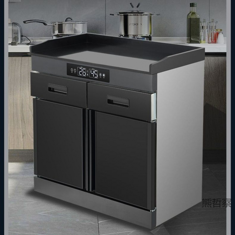 Multi-functional Disinfection Cabinet Tea Commercial Catering Kitchen Hotel Large Catering Cupboard Household Box Marble