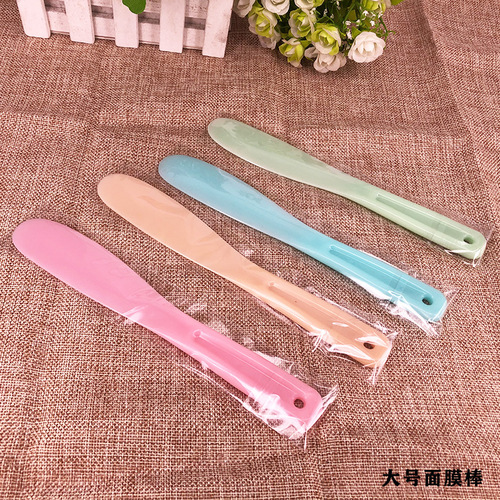 Large-sized Beauty Salon Mask Stick Silicone Body Mask Roller Mud Moxibustion Stick Color-adjustable Mask Stirring Stick DIY Mask Scoop Set