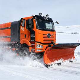 LDH5252TCXCA 公路养护多功能除雪车大滚刷强力破冰清雪机械