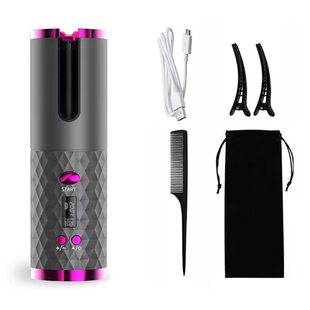 Fully -automatic charging portable curly rolling stick smart wireless automatic curling rod tourism portable lazy curly hair