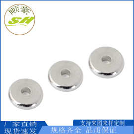 不锈钢算盘珠隔片珠车轮珠扁珠DIY饰品配件速发