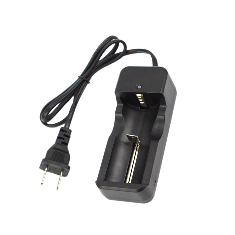 Cargador de puntos brillantes de Román 18650 / 26650 / 14500 cargador de batería de litio cargador de línea estándar nacional