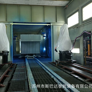 定制轨道交通大型喷涂机设备地轨喷漆机械手臂 自动流水喷涂设备