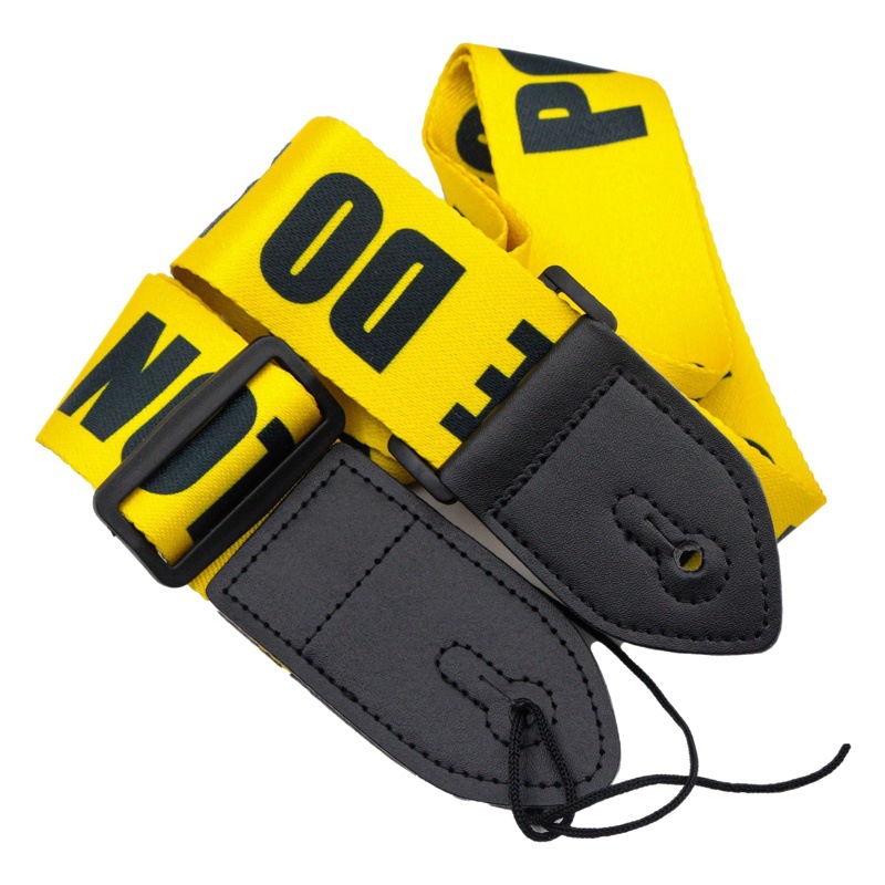 Folk clásica correa de guitarra de poliéster estilo étnico ensanchado correa de hombro guitarra eléctrica bajo correa de impresión accesorios para instrumentos musicales