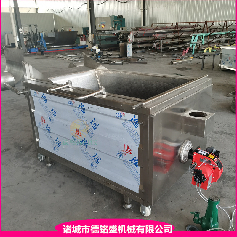 小鲅鱼油炸锅 可翻筐出料的薯片油炸机 地瓜片红薯片油炸锅