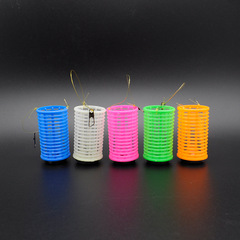 Plastic Lead Weight Lure Cage Fishing Bait Holder Spinner Rig Fishing Gear Colorful 19g 35g Plastic Basket