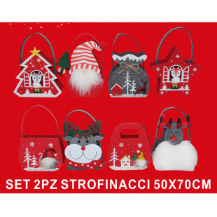 Customized Processing Christmas Felt Gift Box Towel Gift Set Holiday Souvenir 3-Piece Set