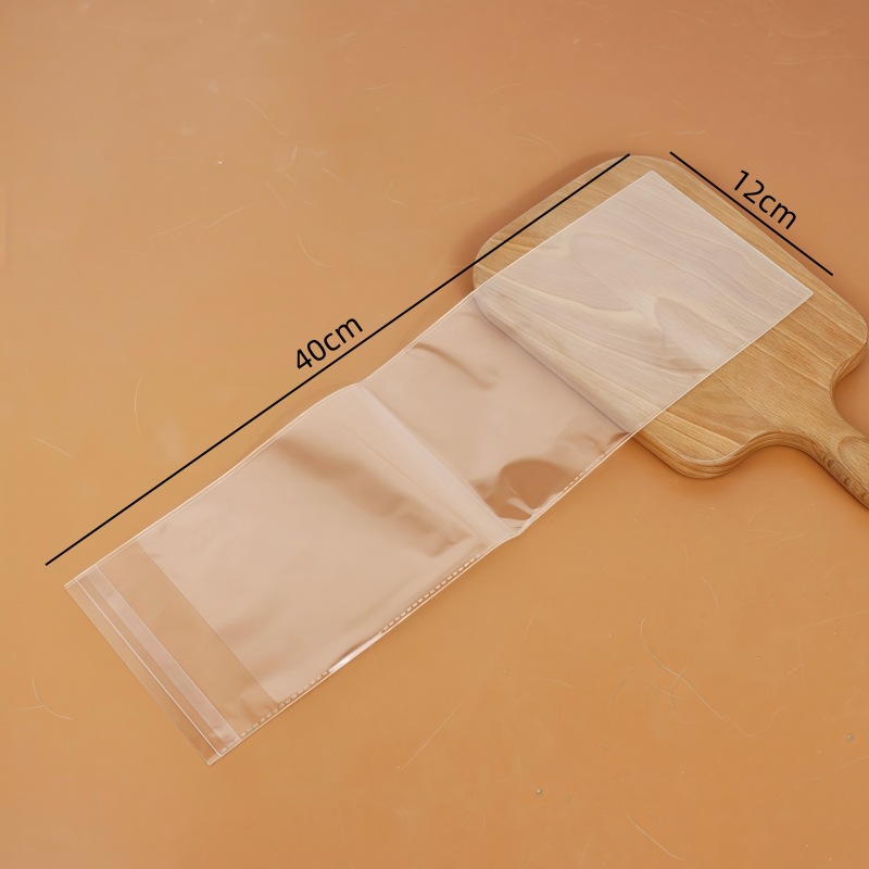 12*40 투명 자체 접착 백, 500개(3필라멘트), 대량, 좋은 가격