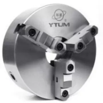 烟台环球三爪卡盘K11320 卡爪手动三抓夹头机床车床呼和众环