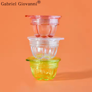 Makeup High Quality Long Lasting Waterproof Cosmetic Gel Lip Mask Bottle Round Lip Mask Lipstick Empty Tube