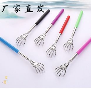 Hot-selling stainless steel retractable tickle artifact tickle does not ask for help stainless steel retractable tickle massage artifact