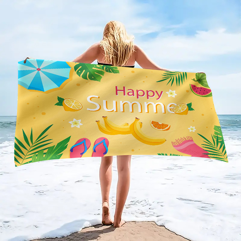 Amazon Microfiber Printed Beach Towel Travel Fitness Pool Towel Anime Cartoon Super Soft Quick-Drying Amazon Microfiber Printed Beach Towel Travel Fitness Pool Towel Anime Cartoon Super Soft Quick-Drying