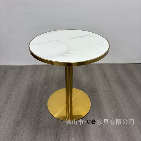 Rock slab dining table, a luxurious coffee table, modern and minimalist dining table, high-end marble dining table, Nordic-style dining table