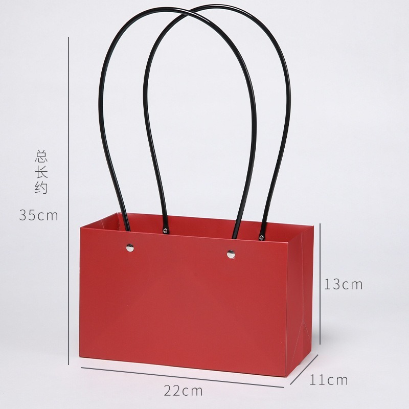 Bolsa para arreglos florales de PVC transparente, impermeable, de plástico, para regalo, bolsa de transporte para ramos de flores, bolsa de embalaje para floristería, materiales florales al por mayor