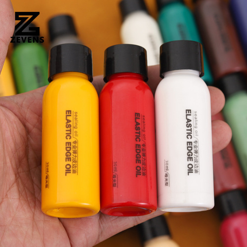 Matte Elastic Edge Oil 30ml Leather Edge Oil Leather Bag Handle Repair Tool Set Matte Edge Sealing Liquid Colorful