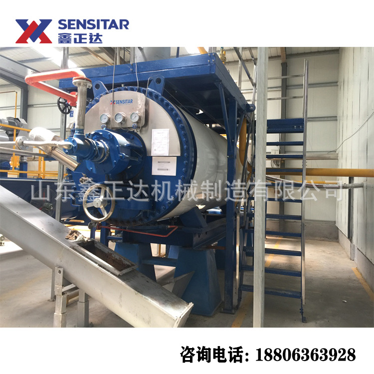 鑫正达鸭皮熬炼锅牛脂肪熔炼锅屠宰下脚料炼油锅日处理100吨