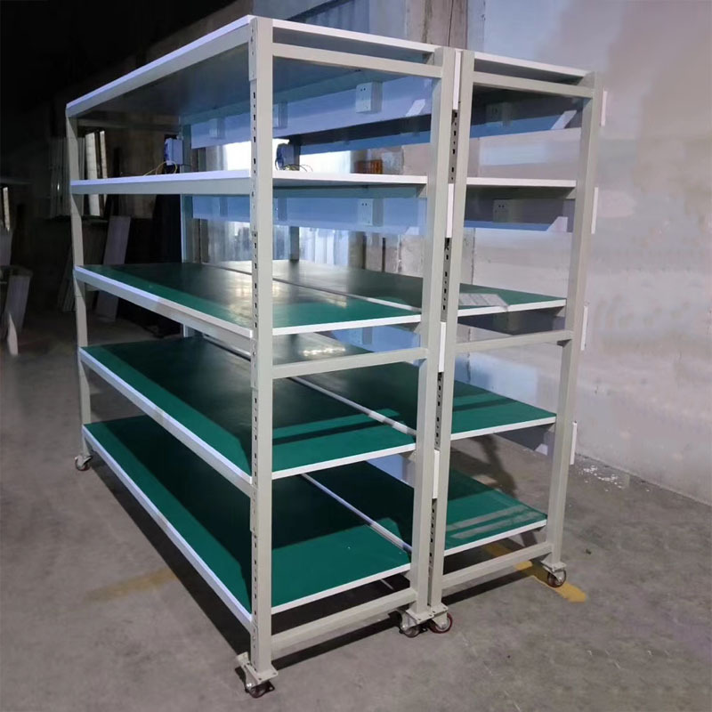 Electronic aging rack mobile test rack power test bench anti-static assembly line workbench product aging rack 3