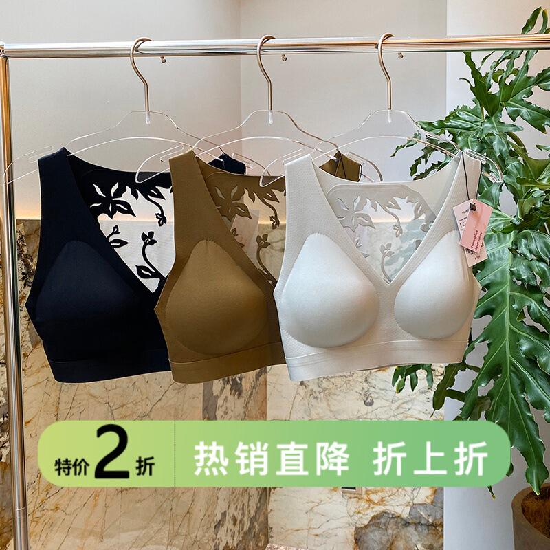 Special Offer: Wireless Push-Up Bra with Beautiful Back Design, Invisible Cup Inserts, Hollow Back, Breathable Vest Bra Special Offer: Wireless Push-Up Bra with Beautiful Back Design, Invisible Cup Inserts, Hollow Back, Breathable Vest Bra