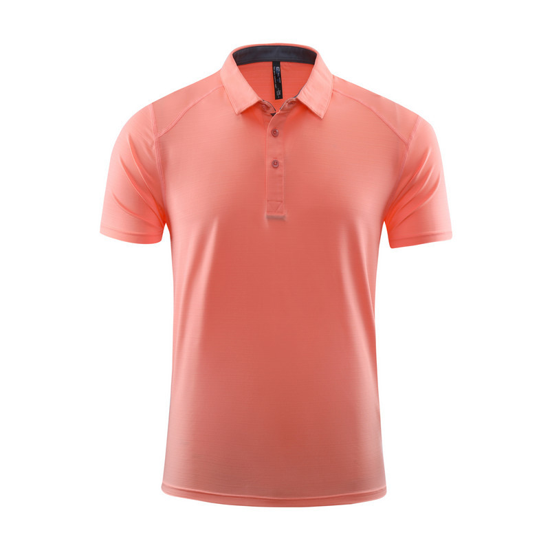 Camiseta deportiva de secado rápido, polo de manga corta para hombre, top de verano para correr, uniforme de equipo de entrenamiento de gimnasio elástico para mujer, informal y versátil
