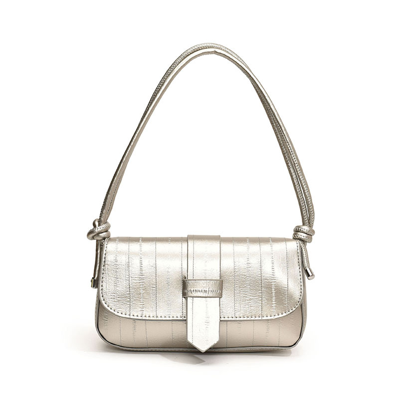 Luxury ligero francés nicho anguila estampado brazalete simple retro estilo exterior versátil bolso de hombro bolso de viaje diario