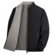2025 Spring Business Casual Jacket Middle-aged Men's Double-sided Collar Jacket All-match Dad Jacket