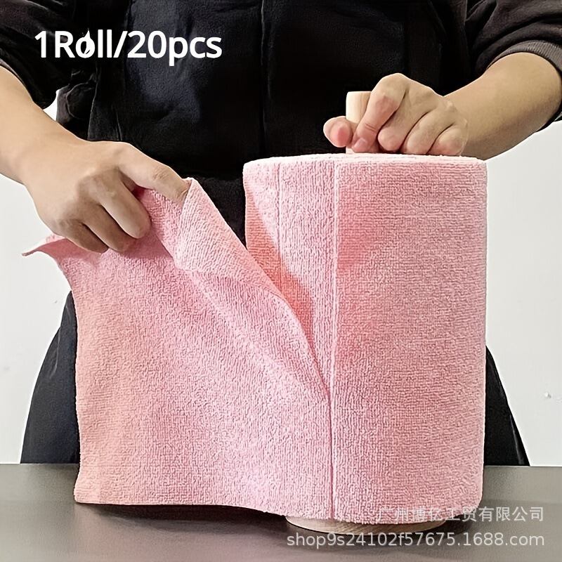 Reusable Microfiber Cleaning Wet High Absorbent Durable Machine Washable Kitchen Towel Dish Towel