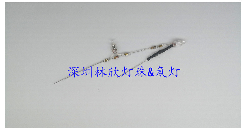 f4红色氖泡410氖灯泡110V 220V交流环保氖灯电阻可定制氖灯指示灯-阿里巴巴