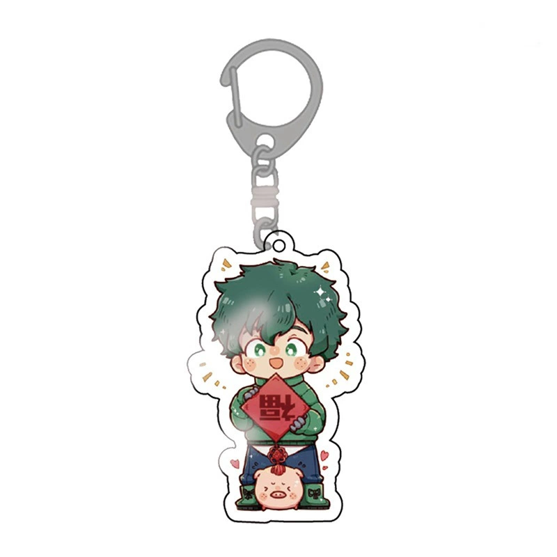 Acrylic Keychain (MHA) Chibi Character, Custom Size, Cute Double-Sided Charm