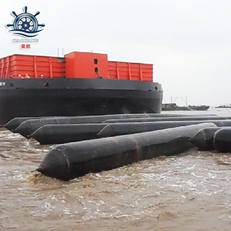 橡胶船用气囊 高浮力助浮打捞救援充气气囊 船用上下水充气气囊