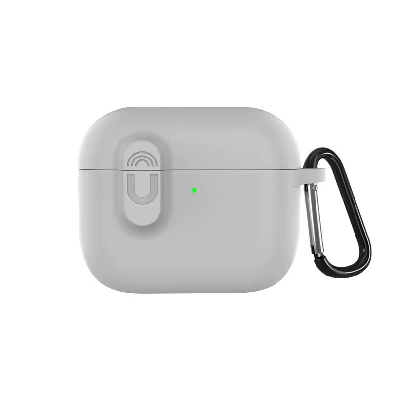 Apple, compatible silicone headphones, magnetic protective case