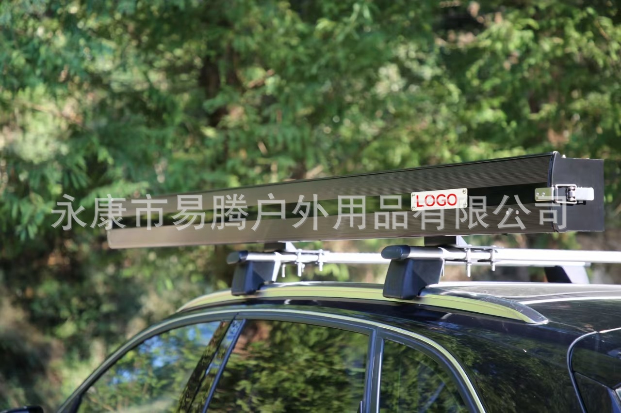 Car Side Canopy Aluminum Shell Suv Side Tent 270-Degree Quick-Open Sunshade Outdoor Camping Rainproof Sun Protection Car Tent