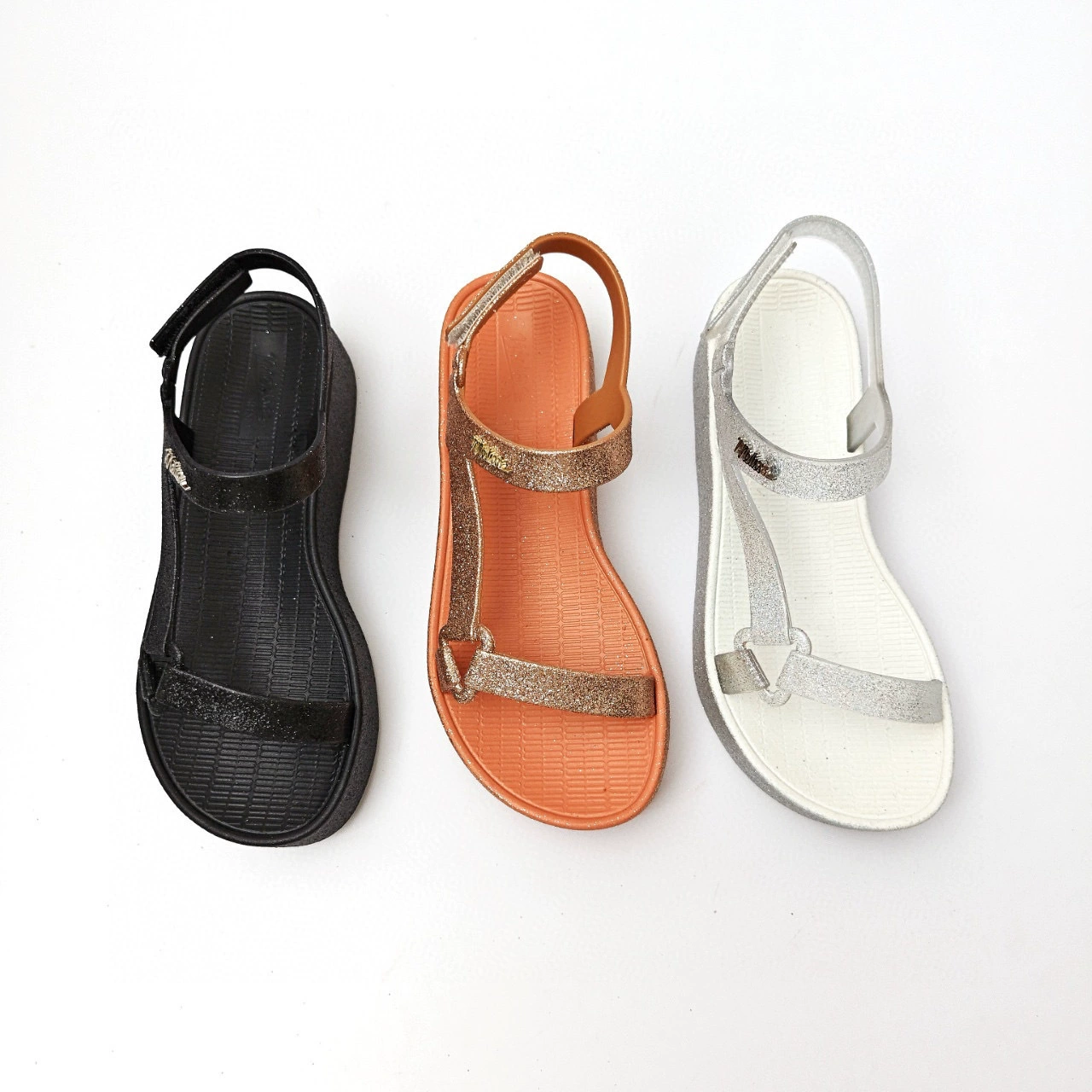 Женские сандалии Melissa Jelly Shoes, мягкая резиновая подошва, плоская подошва, треугольная пряжка, повседневная пляжная обувь, ароматные туфли.