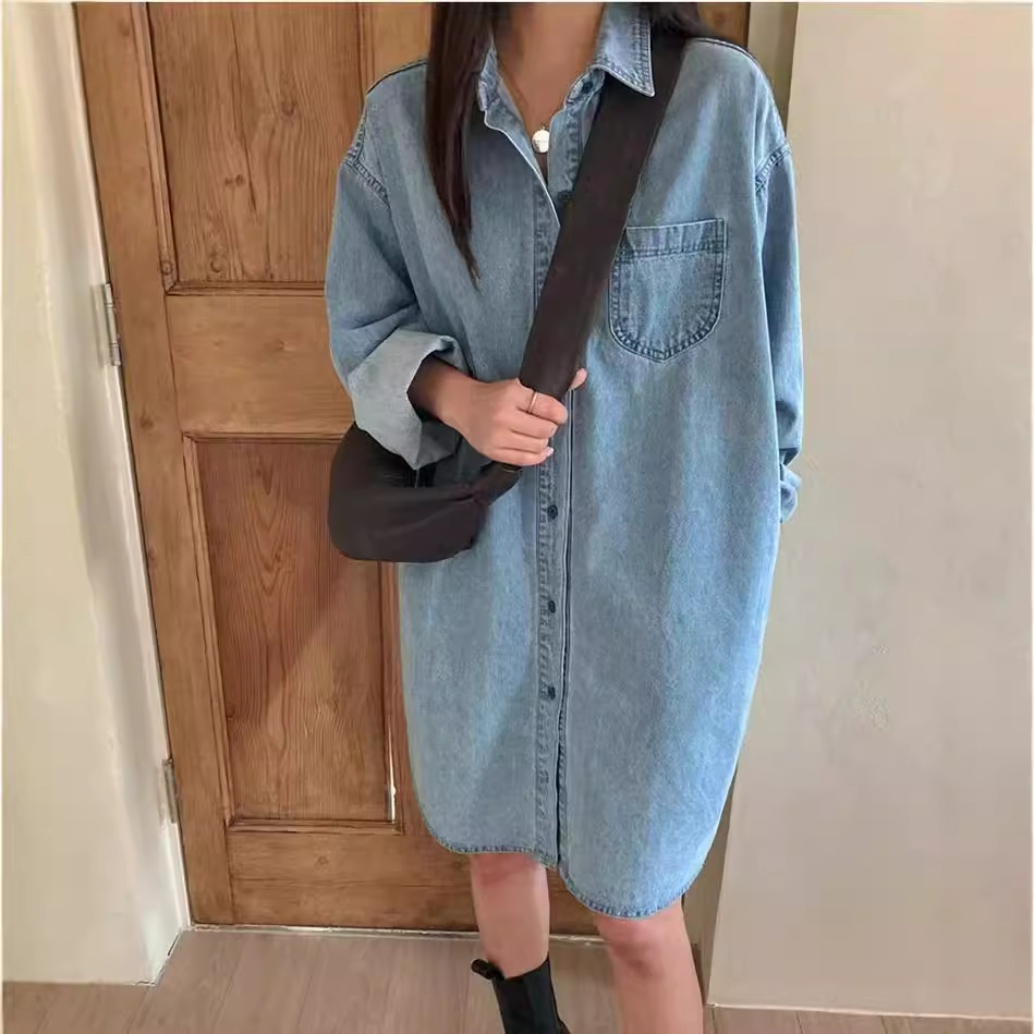 Denim dress