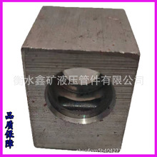 矿用油缸弯油口接头座KJ10液压支架千斤顶配件立柱进液直接头