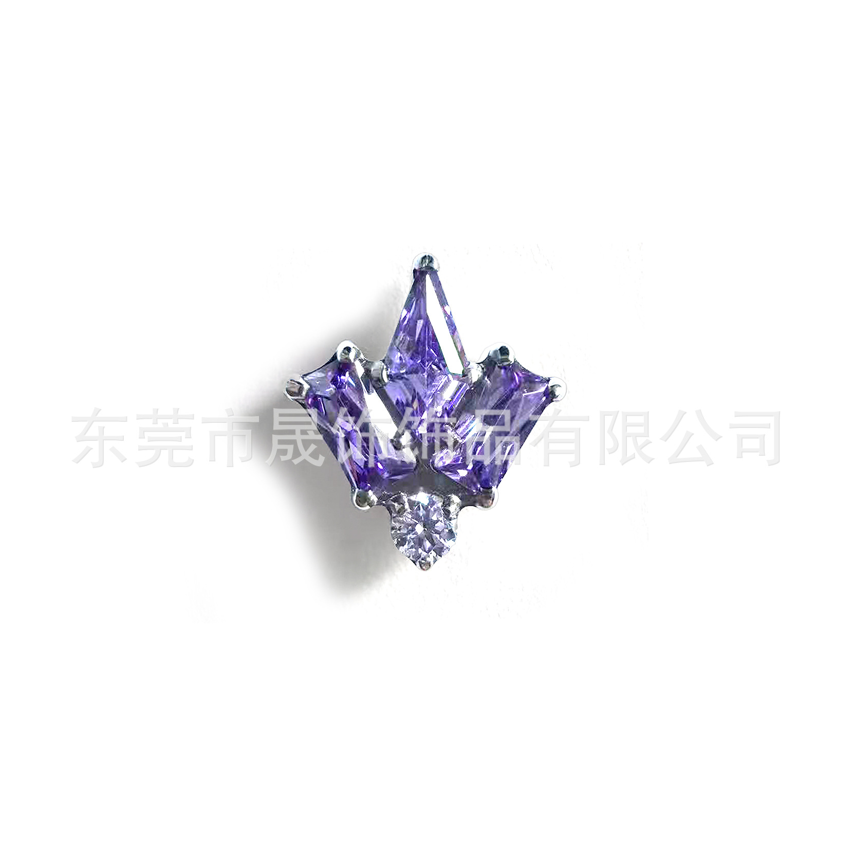 F136 Titanium Alloy Ear Stud 火炬 Studded 5A Cubic Zirconia Helix Cartilage Stud Internal Thread Labret Stud Piercing Jewelry 头