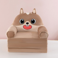 メーカーの新しい卸売 Chuangyi のさまざまな子供用三層折りたたみぬいぐるみ漫画ソファ幼稚園ベビーチェアギフト