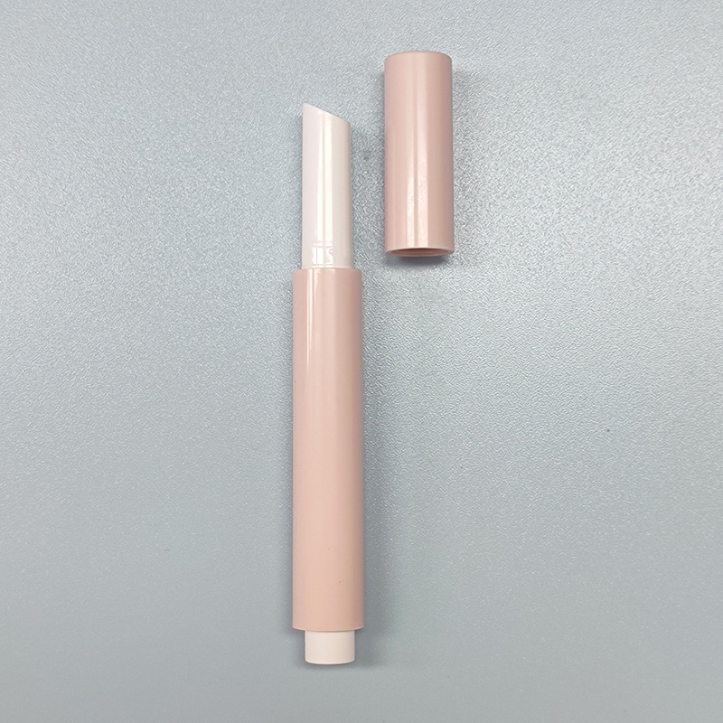 2.5g, 스팟 라운드 베벨/핑크 + 화이트, ABS