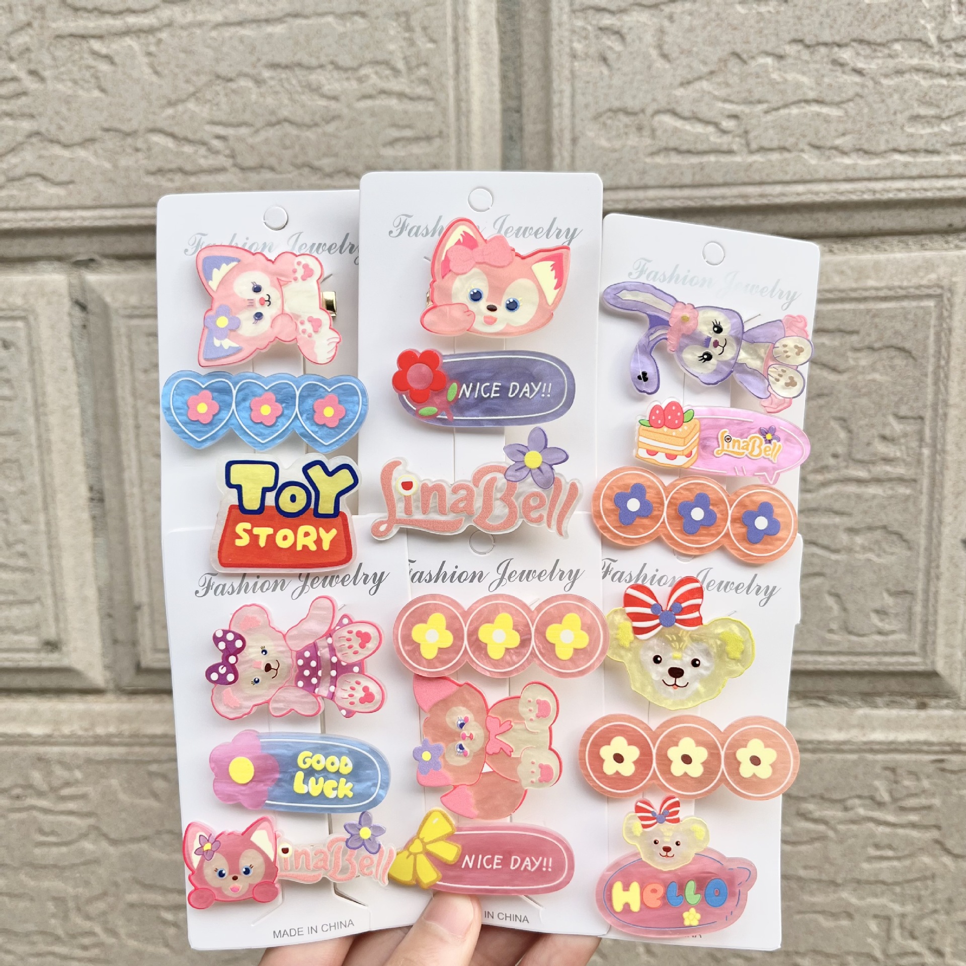 Lingna Beier horquilla Linda caricatura niños clip niña Super lindo flequillo clip de pico de pato clip tocado accesorios para el cabello al por mayor