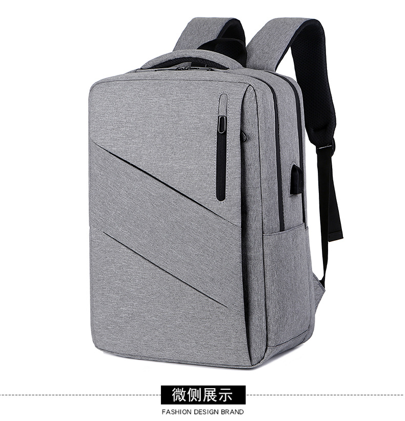 USB Oxford Cloth backpack for men, multi-functional large-capacity business commuting backpack, laptop bag undefined
