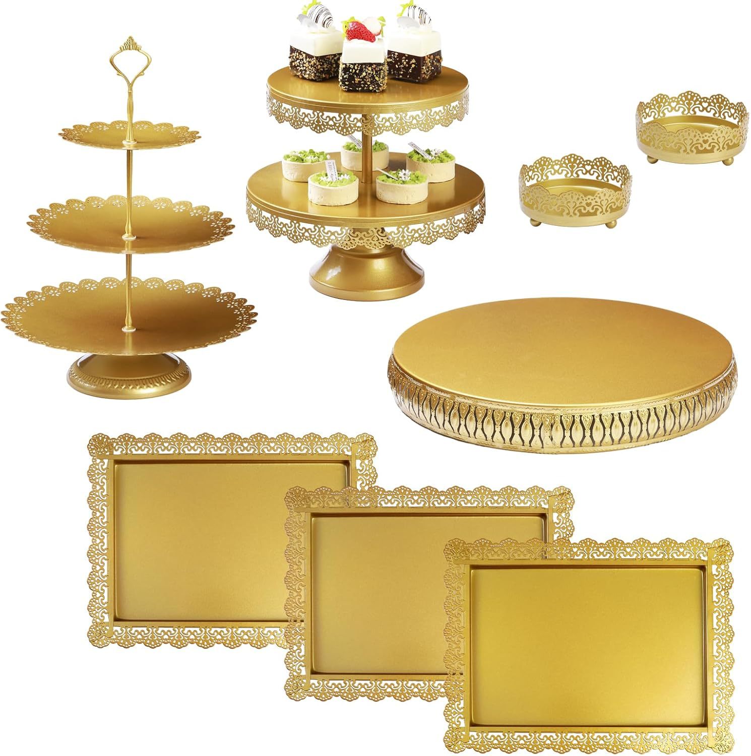 Postres de boda al aire libre, adornos de mesa, platos de pastel de picnic, marcos de madera de madera, accesorios de mesa de boda, nuevos productos