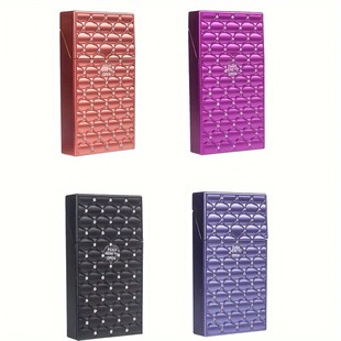 C 55381 Long Cigarette Case with Rhinestone ���L��荟���