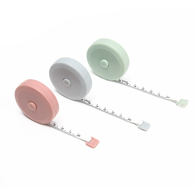 Макарон 1,5 м пластиковая рулетка для автоматической телескопической рулетки с милой мини-рулеткой
