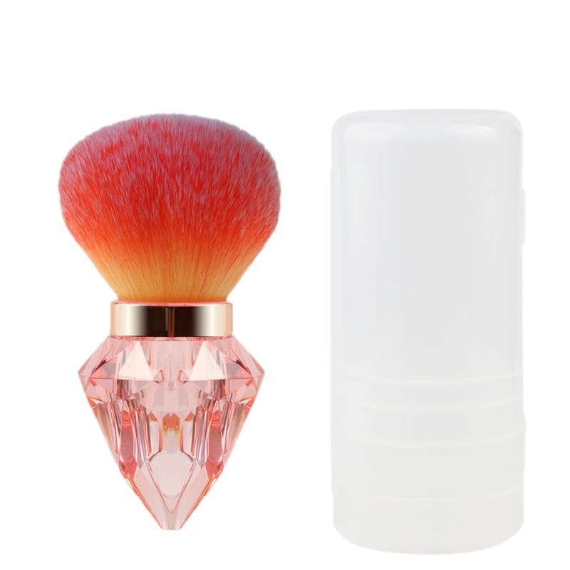 YASNA nuevo cepillo de maquillaje de diamante único cabeza de hongos multi-dispersión pinto de manicura herramientas de maquillaje