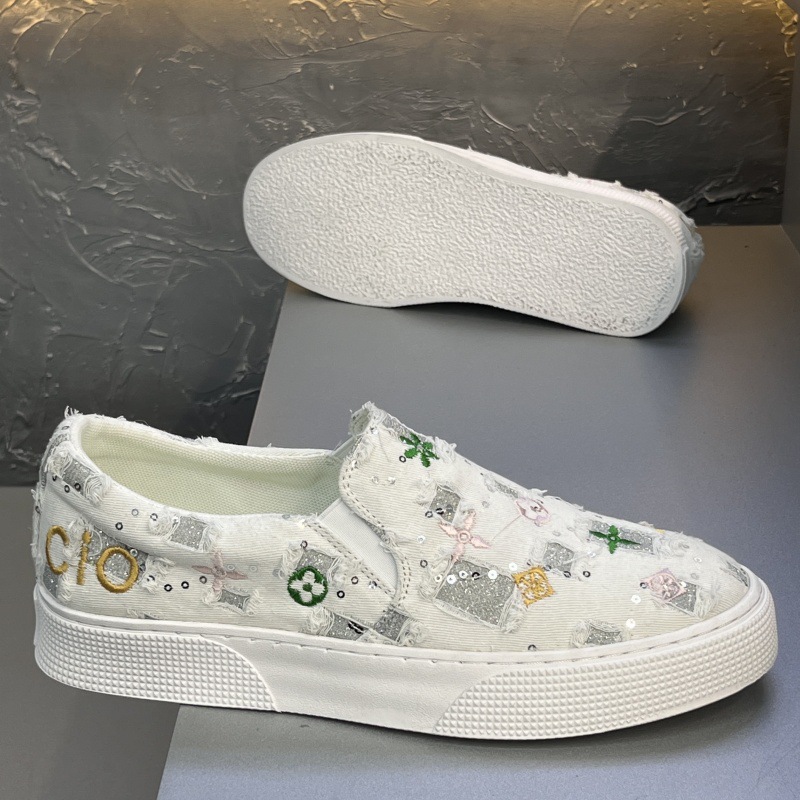 Herren Slipper Mit Druck Für Den Sommer Trendige Freizeitschuhe_voghion.com