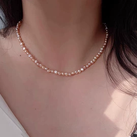 天然珍珠项饰;项链;天然珍珠手饰