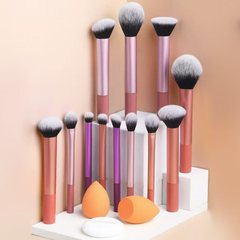 12本の専門化粧ブラシセットの全セットの散水ブラシカバー