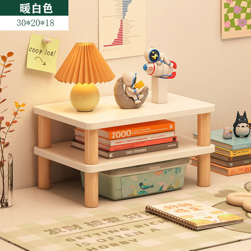 "더블" 따뜻한 흰색 다리 30x20x18CM