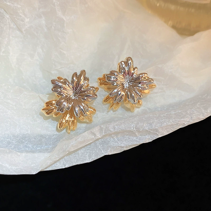 Серебряная игла, циркон, серебряные серьги, широкий цветовой диапазон, простой и элегантный дизайн